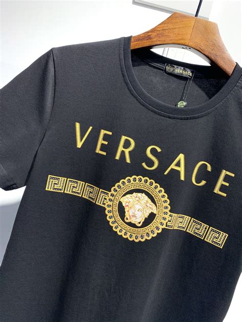 versace t shirts mens ebay|1st copy Versace shirt men.